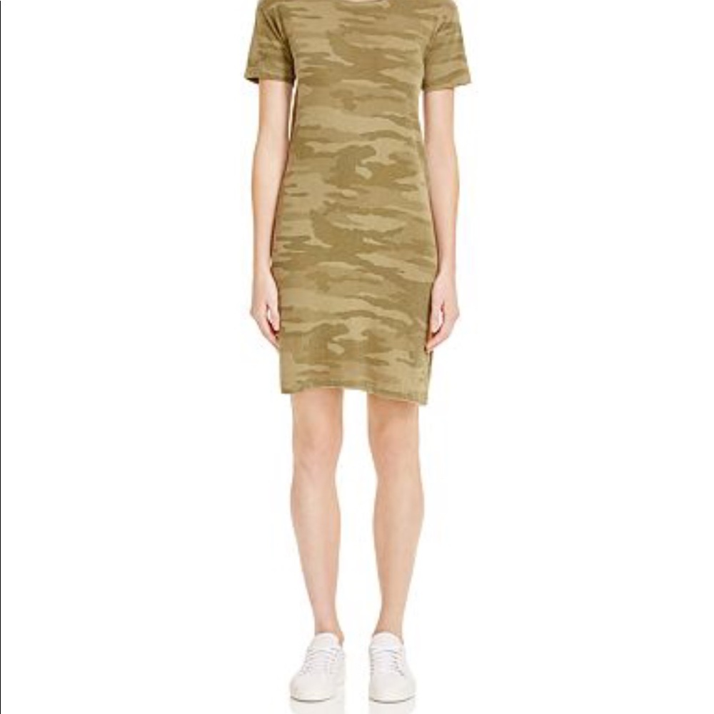 Current Elliott Camo T-Shirt Dress